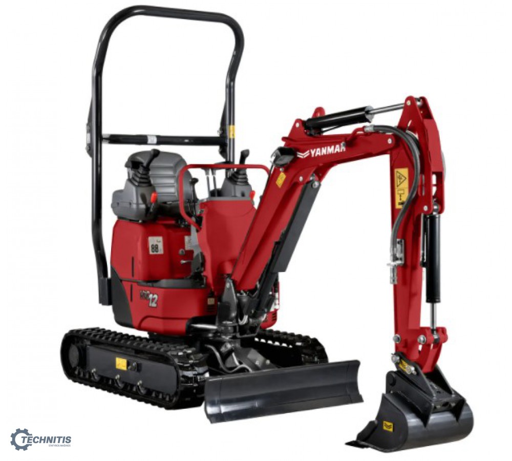 1,2 t Yanmar ViO12-2A mini ekskavatorius
